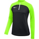 Nike Träningströja Dri-FIT Academy Pro Drill - Svart/Neon/Vit Dam, storlek Medium