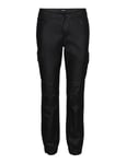 VERO MODA Pantalon Cargo Vmivy Mr Ankle Noos, Noir/détail : revêtu, L x 30L Femme