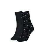 Tommy Hilfiger - Women's Socks - Dot (2-Pack) - Black - 39/42