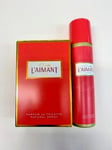 COTY L'AIMANT 50ML PDT + 75ML BODY SPRAY