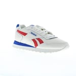 Reebok Glide Mens Beige Leather Lace Up Lifestyle Trainers Shoes