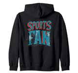 Cool Sports Fan Speech Costume Zip Hoodie