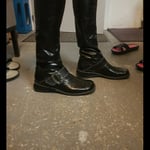 Bottes Zara  Jolie botte Zara cuir vernis