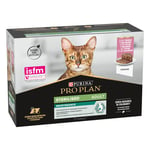 PURINA PRO PLAN Cat Sterilised Maintenance - Ekonomipack: med lax & tonfisk (24 x 85 g)