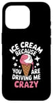 iPhone 16 Pro Ice Cream Because You Are Driving Me Crazy Case