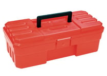 Akro-Mils 9912 12-Inch ProBox Plastic Tool Box, Red