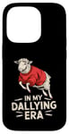 Coque pour iPhone 14 Pro In My Dilly Dallying Era Motif mouton lent style vintage