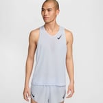 Nike Dri-FIT Advanced Aeroswift Singlet Blå för Löpare | Lätt och Sval Tröja - Handla nu på Loparshop.se!