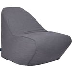 Loft25 - Pouf d'intérieur, 100x80x100 cm Pouf léger et confortable pour dormir, Pouf adulte pour lire, Pouf design ergonomique pour salon - Anthracite