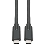 TRIPP LITE Eaton Tripp Lite Series USB-C Cable (M/M) - USB 3.2  Gen 1 (5 Gbps)  5A Rating  Thunderbolt 3 Compatible  6 ft. (1.83 m) - USB type C-kabel