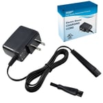 HQRP AC Adapter Charger Cord for Braun Series 5 ContourPro 510 Type 5757