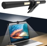 Lampe De Moniteur D'Ordinateur Portable, Lampe D'Écran Usb À Double Lumière, Lampe De Bureau À Écran 33Cm Fonction De Mémoire De Luminosité Dimmable, Soin Des Yeux / 3 Températures De Couleur