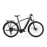 Merida Espresso 400 Eq Silver/svart 2025 - M Elcykel  Hybrid 2024