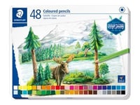 Staedtler 146C - Färgpenna - Mjuk - Sorterade Ljusa Färger (Paket Om 48)