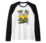 Teenage Mutant Ninja Turtles: Mutant Mayhem Cute Turtle Raglan Baseball Tee