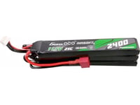 Gens Ace 25C 2400Mah 3S2p 11,1V Nunchuck 3X Airsoft Gun Lipo Batteri Med Deans(T) Pluggkontakt