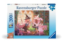 Ravensburger - Puzzle Enfant - Puzzle 200 pièces XXL - Bibliothèque enchantée - À partir de 8 ans - Puzzle de qualité supérieure - Carton épais et résistant - Fantastique - 13415