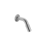 Freddo 11 Robinet lave mains avec bec court et motage mural Inox brossé P9cm - Clou