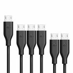 Anker 6-pack Powerline Micro Usb The Fastest Charging Cable Assorted Lengths