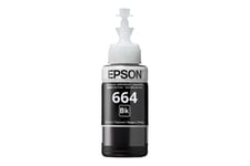 Epson T6641 - svart - original - påfyllnadsbläck