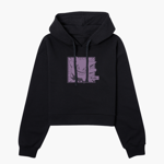 Pokémon Gengar Women's Cropped Hoodie - Black - XL