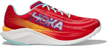 Hoka W Mach X Juoksukengät CERISE / CLOUD