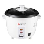 Alpina Rice Cooker 0,6 L  Riskoker - Farge: Hvit