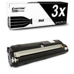 3x Cartridge Black Replaces Konica Minolta Qms 2400