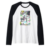 Saved By The Bell Zack Air Guitar Raglan Baseball Tee