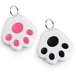 2PCS Mini Smart Tag Selfie Anti-Lost Device GPS Tracker Key Finder Pet Locator