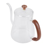 Thickened Glass Gooseneck Kettle Tea Pour Over Kettle Coffee Dripper SG