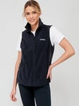 Columbia Benton Springs Vest - Black, Black, Size L, Women