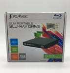 I/O Magic Blue-Ray Slim Portable External Drive - Black (IBD1PE2)