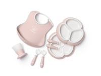 BABYBJORN - Coffret repas bébé 8 pièces Rose pastel