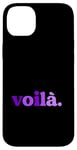 Coque pour iPhone 14 Plus Purple Voila! Graphique couleur violette