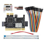 1X(TL631 Pro Diagnostic Card PCI PCI-E  PCI-E Motherboard Multifunction Y5Z8)