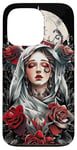 Coque pour iPhone 13 Pro #snirt mystique femme t-shirt femme noire rose noire