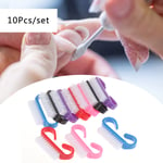 10pcs Nail Cleaning Clean Brush File Manicure Pedicure Remove Du One Size