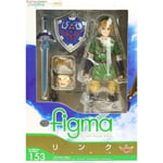 The Legend of Zelda Skyward Sword 14cm Link Actionfigur Figma 153 Utbytbara Tillbehör Pvc Modell With Box