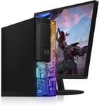 Dell PC Gamer Complet,Ordinateur Gaming,Quad Core I7 jusqu'à 3.9GHz, RAM 16Go, SSD 512Go, WiFi 600 M, Bluetooth 5.0, Nouveau 22"" 1080 FHD LED, W10P64 (Reconditionné).[V1466]