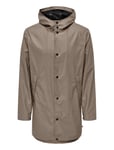 Onsluca Rain Coat Otw Beige ONLY & SONS