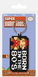 Super Mario Porte-clés 2D PVC "Born in the 80's" - 5038104106460-Born in the 80