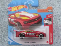 Hot Wheels 2020 #239/250 CUSTOM 2011 CAMARO red Fire Rescue @P