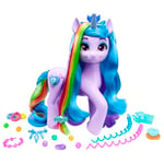 My Little Pony : Raconte Ton Histoire Styles Arc-en-Ciel Izzy Moonbow, Figurine de Licorne