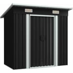 Abri de jardin Stockage extérieur Anthracite Acier 13685