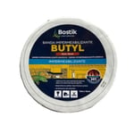 Bostik, Bande d'étanchéité auto-adhésive pour imperméabilisation de grande variété d'éléments, technologie butyle, tuile, rouleau 10 cm x10 m