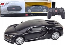 Rastar Rc Fjärrstyrd Bugatti Chiron 1:24 Svart