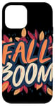 Coque pour iPhone 12 mini Costume Fall Boom pour les amateurs d'automne