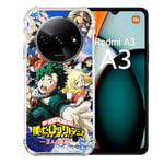 Cokitec Coque Renforcée pour Xiaomi Redmi A3 Manga My Hero Academia Affiche