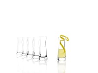 STÖLZLE LAUSITZ Set de 6 Carafes Serie Universal Variante XS 40 ml I verre à liqueur I carafe à alcool en verre I carafe à lait I en verre de cristal fin I résiste au choc & lave-vaisselle